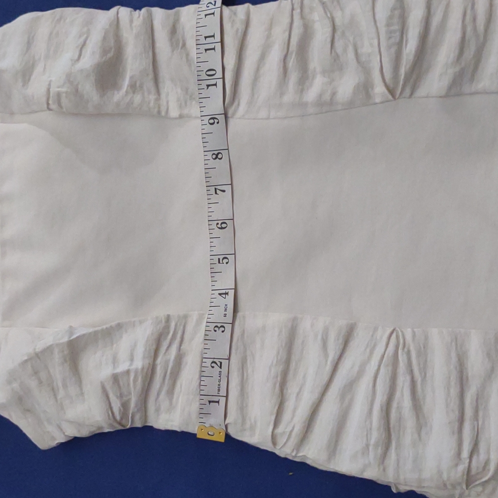 COPY - BNWT Nicole Miller Creamy white rouched dress size 6 @denisecast - Picture 12 of 16